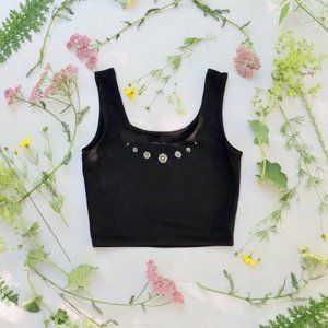 Purusha People Dark Daisy Top
